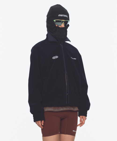 MENASOO（ミナス）の「Menasoo Made Corduroy Nylon Jacket_Navy（ナイロンジャケット・レディース・ネイビー・MEDIUM/SMALL）」の20枚目の写真