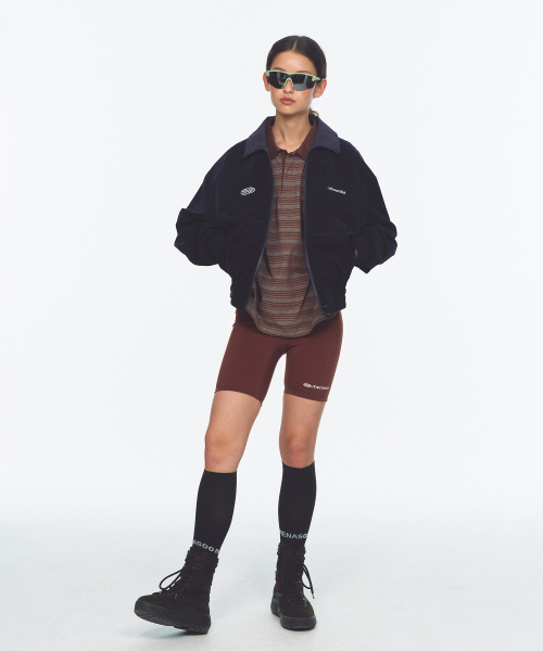 MENASOO（ミナス）の「Menasoo Made Corduroy Nylon Jacket_Navy（ナイロンジャケット・レディース・ネイビー・MEDIUM/SMALL）」の6枚目の写真