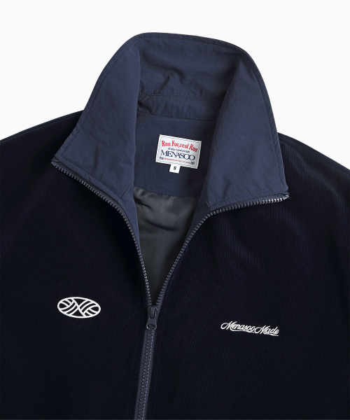 MENASOO（ミナス）の「Menasoo Made Corduroy Nylon Jacket_Navy（ナイロンジャケット・レディース・ネイビー・MEDIUM/SMALL）」の13枚目の写真