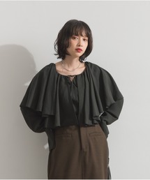 OandI（オーアンドアイ）の「フリルカラーシャツ/ホワイト（シャツ/ブラウス）」