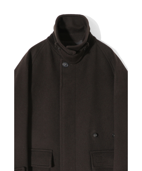 HORLISUN（ホーリーサン）の「Winterport Wool Coat Dark Brown（チェスターコート・メンズ・その他・LARGE/MEDIUM/SMALL）」の4枚目の写真