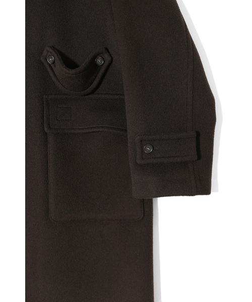 HORLISUN（ホーリーサン）の「Winterport Wool Coat Dark Brown（チェスターコート・メンズ・その他・LARGE/MEDIUM/SMALL）」の6枚目の写真
