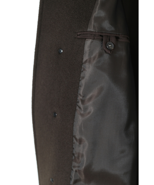 HORLISUN（ホーリーサン）の「Winterport Wool Coat Dark Brown（チェスターコート・メンズ・その他・LARGE/MEDIUM/SMALL）」の7枚目の写真