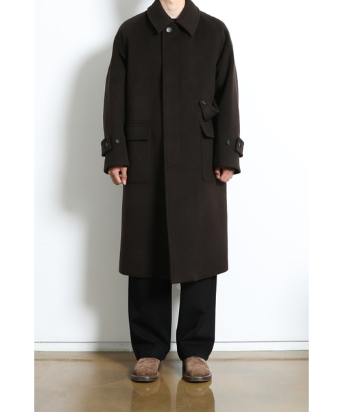 HORLISUN（ホーリーサン）の「Winterport Wool Coat Dark Brown（チェスターコート・メンズ・その他・LARGE/MEDIUM/SMALL）」の9枚目の写真