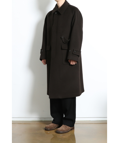 HORLISUN（ホーリーサン）の「Winterport Wool Coat Dark Brown（チェスターコート・メンズ・その他・LARGE/MEDIUM/SMALL）」の10枚目の写真