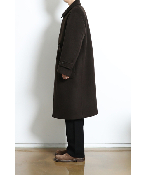 HORLISUN（ホーリーサン）の「Winterport Wool Coat Dark Brown（チェスターコート・メンズ・その他・LARGE/MEDIUM/SMALL）」の11枚目の写真