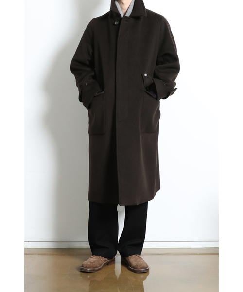 HORLISUN（ホーリーサン）の「Winterport Wool Coat Dark Brown（チェスターコート・メンズ・その他・LARGE/MEDIUM/SMALL）」の13枚目の写真