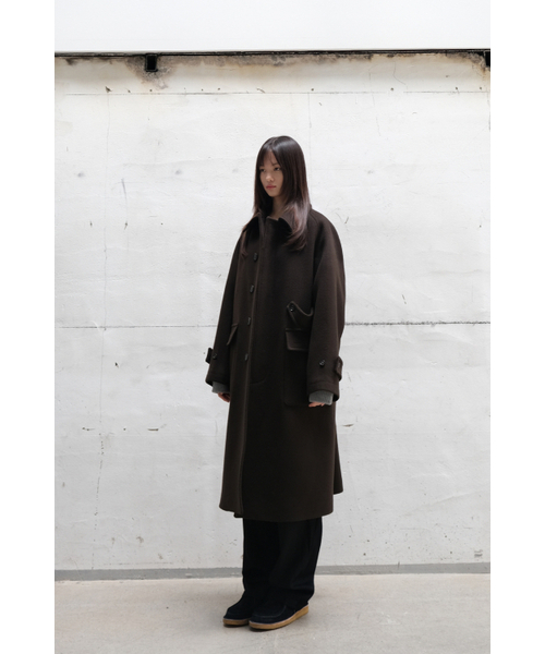HORLISUN（ホーリーサン）の「Winterport Wool Coat Dark Brown（チェスターコート・メンズ・その他・LARGE/MEDIUM/SMALL）」の15枚目の写真