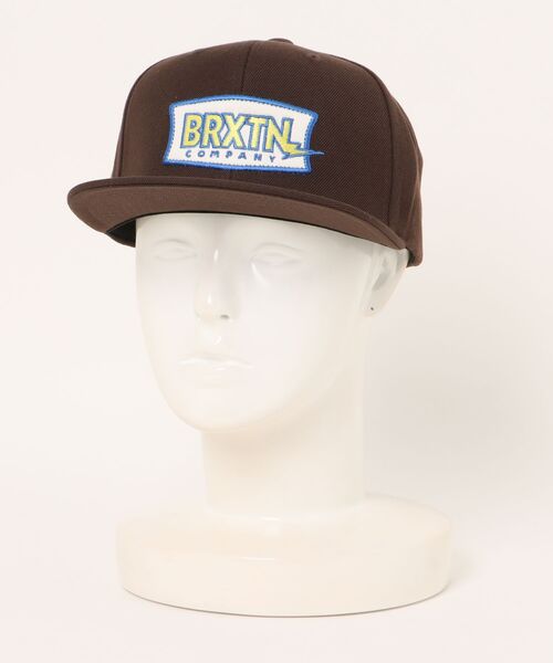 BRIXTON(ブリクストン)の「【BRIXTON/ブリクストン】LIGHTNING MP SNAPBACK(キャップ・メンズ・ブラック/ブラウン・FREE)」の2枚目の写真