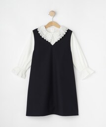 Dessin（デッサン）の「【2点セット/セレモニー】レースカラーブラウスセットアップワンピース（ワンピース）」