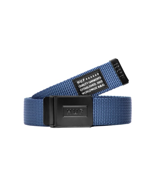 HUF（ハフ）の「MILITARY BELT（ベルト・メンズ・ブラック/ブルー・O/S）」の2枚目の写真