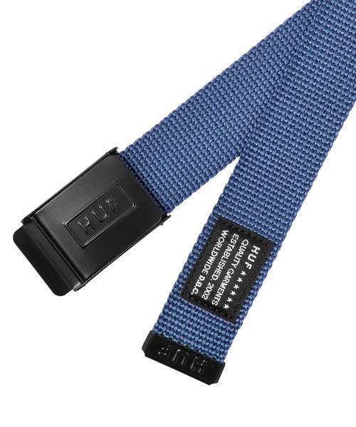 HUF（ハフ）の「MILITARY BELT（ベルト・メンズ・ブラック/ブルー・O/S）」の4枚目の写真