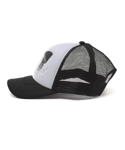 X-girl（エックスガール）の「BUTTERFLY PATCH TRUCKER CAP（キャップ・レディース・カモフラージュ/ピンク/ブラック・ONE SIZE）」の15枚目の写真