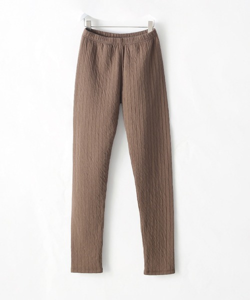 kha:ki(カーキ)の「「KHA:KI / カーキ」QUILT UNDER PANTS(その他パンツ・レディース・カーキ・1)」の1枚目の写真