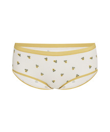 MEUNDER（ミーアンダー）の「[W] Wooden Triangle Panty Mini Daisy_Cream（ショーツ）」