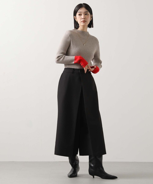 Gready Brilliant（グレディブリリアン）の「重ねキュロット（その他パンツ・レディース・ブラック/ブラウン・38）」の3枚目の写真