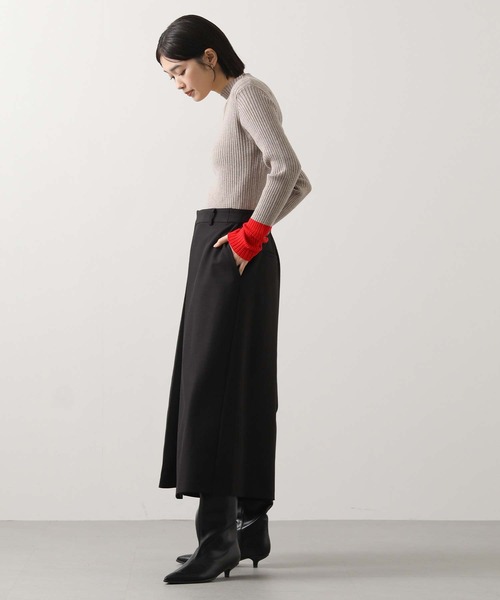 Gready Brilliant（グレディブリリアン）の「重ねキュロット（その他パンツ・レディース・ブラック/ブラウン・38）」の4枚目の写真