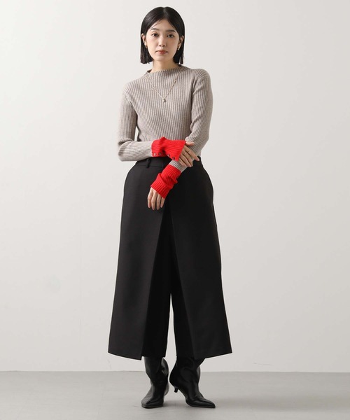 Gready Brilliant（グレディブリリアン）の「重ねキュロット（その他パンツ・レディース・ブラック/ブラウン・38）」の6枚目の写真