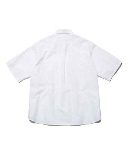 uniform experiment（ユニフォームエクスペリメント）の「RELAX-FIT S/S SHIRT（シャツ/ブラウス・メンズ・ホワイト/ライトブルー・1/4/3/2）」の5枚目の写真