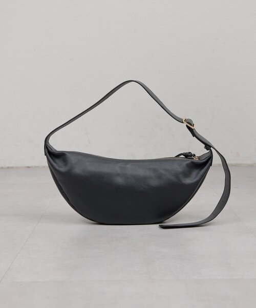 GALLARDAGALANTE（ガリャルダガランテ）の「【2.718】タッククロスボディバッグ（ショルダーバッグ・レディース・ブラック/ベージュ・FREE）」の7枚目の写真