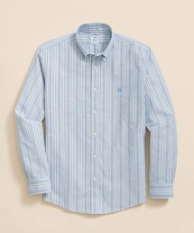 ストレッチオックスフォード　GFロゴ　シーズナルパターン　カジュアルシャツ　Regular Fit