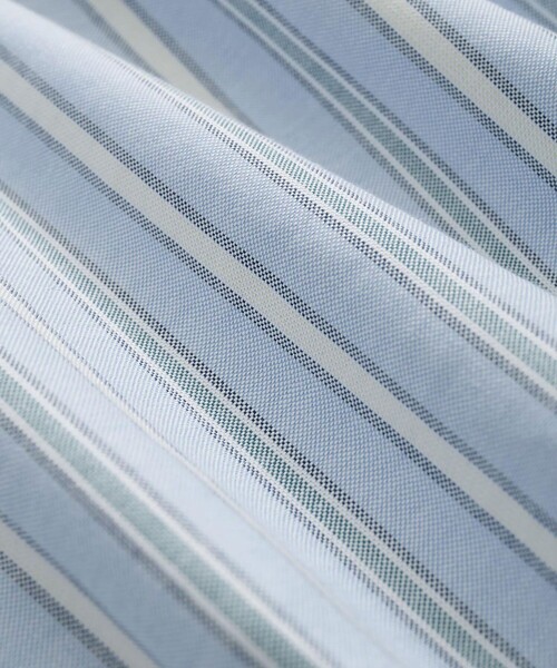 BROOKS BROTHERS(ブルックスブラザーズ)の「ストレッチオックスフォード GFロゴ シーズナルパターン カジュアルシャツ Regular Fit(シャツ/ブラウス・メンズ・ブルーグリーン/ブルー系その他3/ライトブルー/イエロー系その他・LARGE/MEDIUM/X-LARGE/SMALL/X-SMALL)」の6枚目の写真