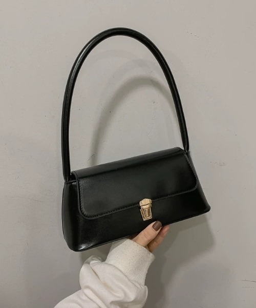 ampm(エーエムピーエム)の「スクエアミニショルダーバッグ(ショルダーバッグ・レディース・ブラック/ブラウン・FREE)」の8枚目の写真