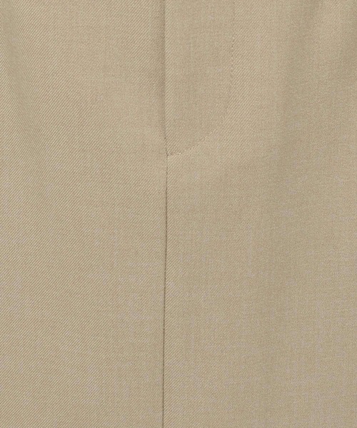 mysty woman（ミスティウーマン）の「【無地・チェック】ハイウエストナロースカート　636981（スカート・レディース・ベージュ系その他/ベージュ/ネイビー・MEDIUM/SMALL）」の4枚目の写真