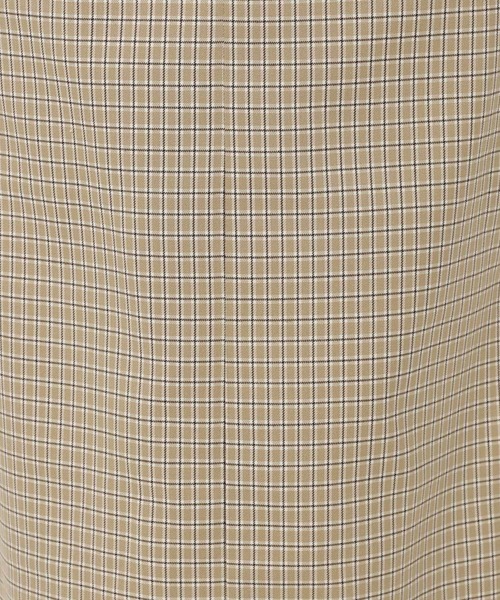 mysty woman（ミスティウーマン）の「【無地・チェック】ハイウエストナロースカート　636981（スカート・レディース・ベージュ系その他/ベージュ/ネイビー・MEDIUM/SMALL）」の8枚目の写真