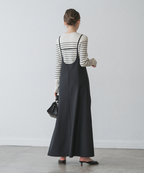 Noble（ノーブル）の「《WEB＆日本橋店限定・追加》ボタンディテールタイトリブニット（ニット/セーター・レディース・ホワイト系その他/ブラック/マルチ・FREE）」の22枚目の写真