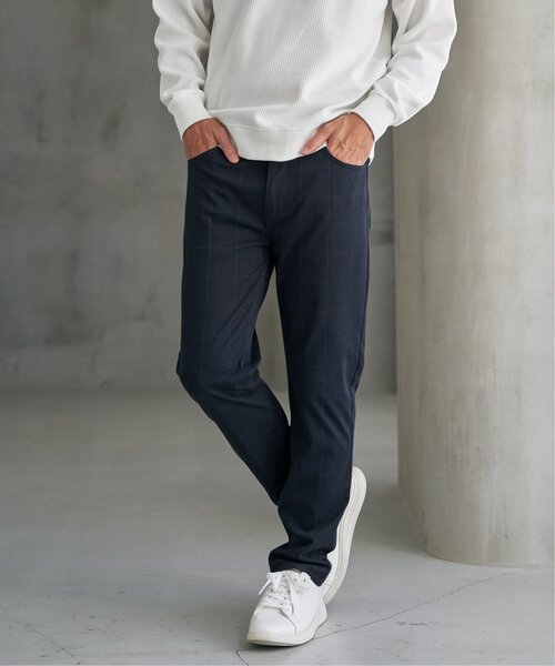 ikka(イッカ)の「GOKU楽パンツ EASY STRETCHチェック5P(その他パンツ・メンズ・ベージュ/ネイビー/グレー・S/M/L/XL)」の3枚目の写真