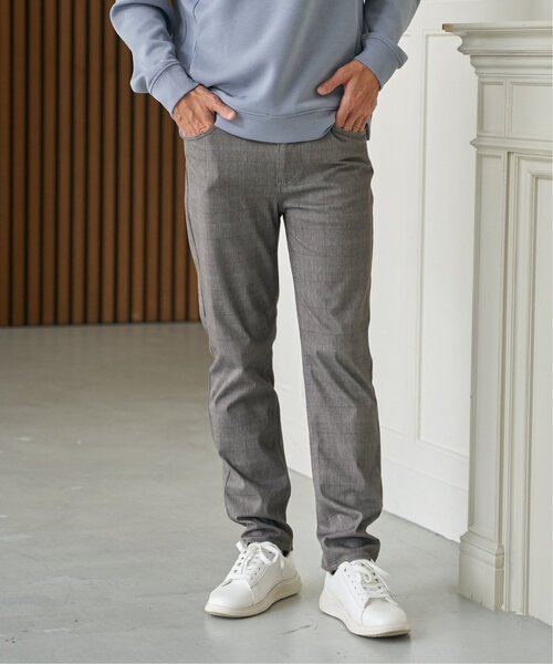ikka(イッカ)の「GOKU楽パンツ EASY STRETCHチェック5P(その他パンツ・メンズ・ベージュ/ネイビー/グレー・S/M/L/XL)」の2枚目の写真