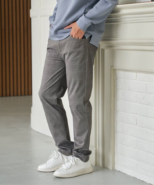 ikka(イッカ)の「GOKU楽パンツ EASY STRETCHチェック5P(その他パンツ・メンズ・ベージュ/ネイビー/グレー・S/M/L/XL)」の5枚目の写真