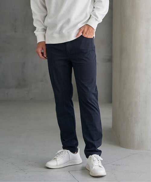 ikka(イッカ)の「GOKU楽パンツ EASY STRETCHチェック5P(その他パンツ・メンズ・ベージュ/ネイビー/グレー・S/M/L/XL)」の13枚目の写真