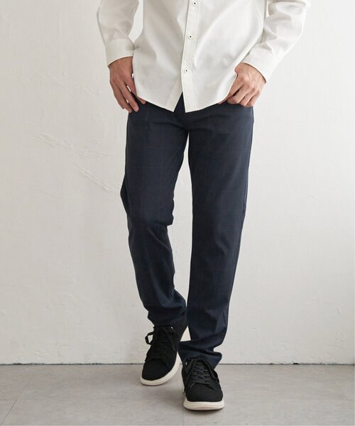 ikka(イッカ)の「GOKU楽パンツ EASY STRETCHチェック5P(その他パンツ・メンズ・ベージュ/ネイビー/グレー・S/M/L/XL)」の7枚目の写真