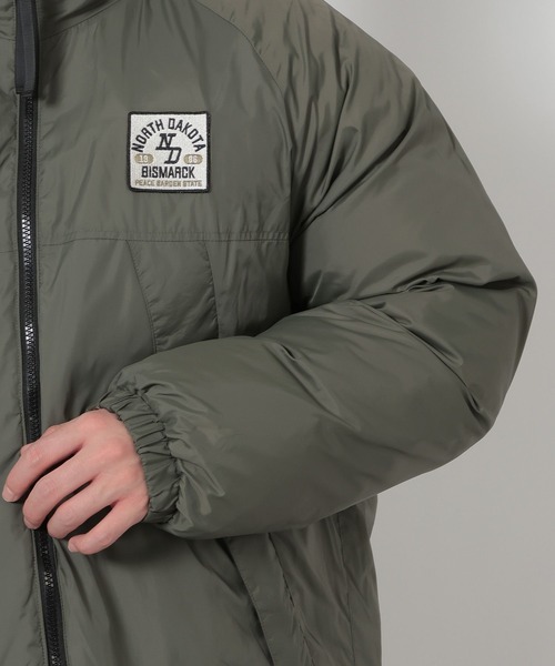 LAKOLE（ラコレ）の「リバーシブル中綿ブルゾン / 639821（ブルゾン・メンズ・カーキ/ブラック/ブルー・MEDIUM/LARGE）」の8枚目の写真