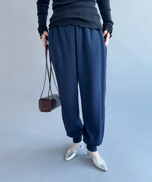 EDIT. FOR LULU(エディットフォールル)の「【FAITH×LULU】cotton Thermal pt(その他パンツ・レディース・ネイビー・FREE)」の3枚目の写真