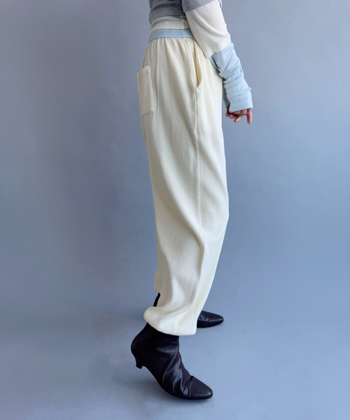 EDIT. FOR LULU（エディットフォールル）の「【FAITH×LULU】cotton Thermal pt（その他パンツ・レディース・ネイビー・FREE）」の12枚目の写真