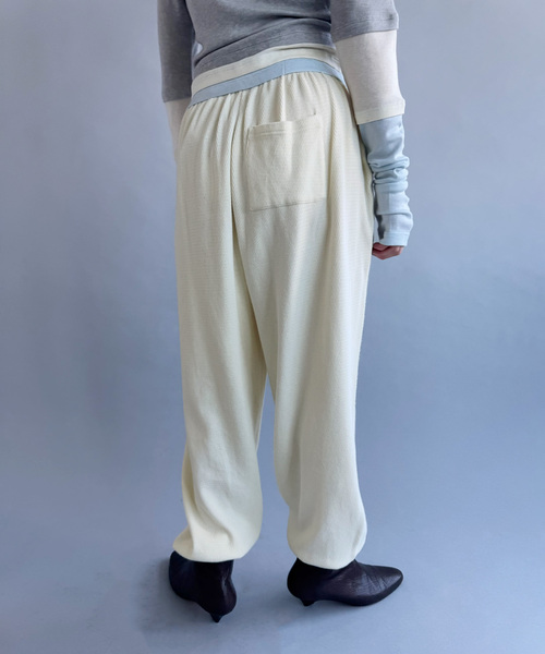 EDIT. FOR LULU（エディットフォールル）の「【FAITH×LULU】cotton Thermal pt（その他パンツ・レディース・ネイビー・FREE）」の13枚目の写真