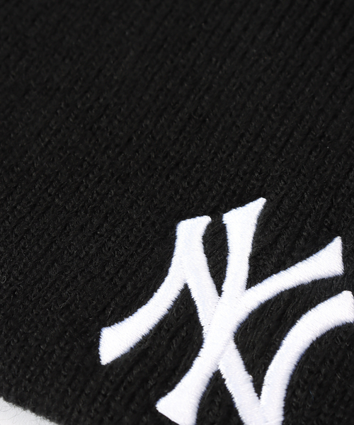 '47（フォーティーセブン）の「'47 BEANIE New York Yankees / ビーニー ニューヨーク・ヤンキース（ニットキャップ/ビーニー・メンズ・ホワイト/ブラウン/ピンク/ブラック・FREE）」の6枚目の写真