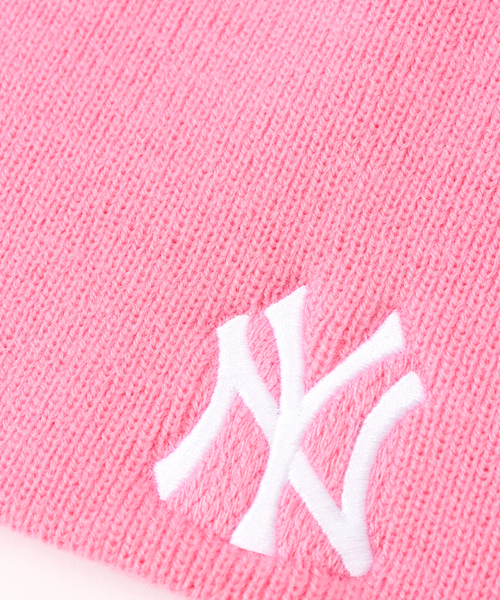 '47（フォーティーセブン）の「'47 BEANIE New York Yankees / ビーニー ニューヨーク・ヤンキース（ニットキャップ/ビーニー・メンズ・ホワイト/ブラウン/ピンク/ブラック・FREE）」の9枚目の写真