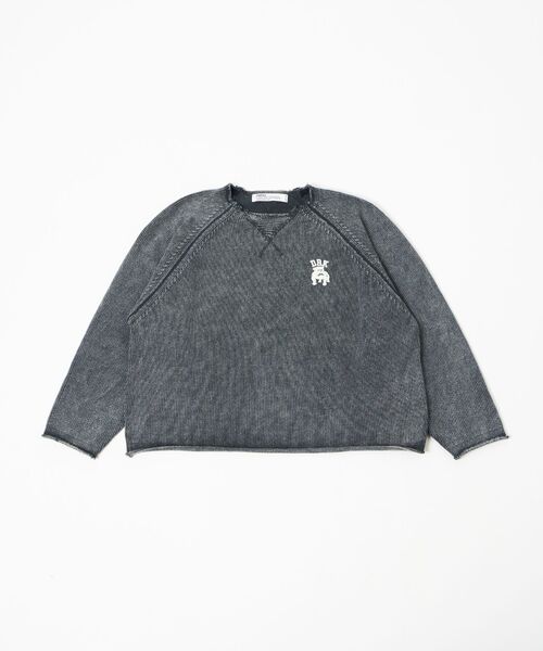 DAIRIKU / ダイリク EX 'DRK-College' Washed Pullover（ニット