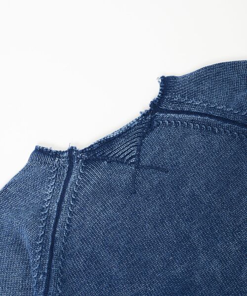 DAIRIKU（ダイリク）の「DAIRIKU / ダイリク EX "DRK-College" Washed Pullover（ニット/セーター・メンズ・ブラック/ネイビー・FREE）」の20枚目の写真