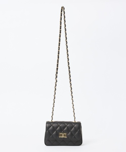 MILOS（ミロス）の「BARNYARDSTORM / MILOS(ミロス) 別注/ キルティングBAG（ショルダーバッグ・レディース・カーキ/ブラック・FREE）」の15枚目の写真