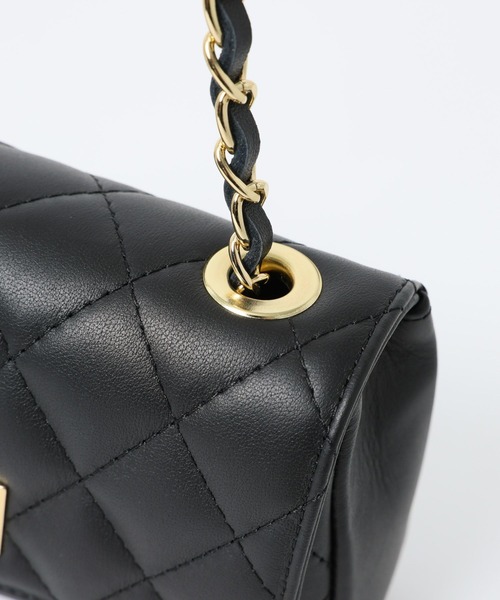 MILOS（ミロス）の「BARNYARDSTORM / MILOS(ミロス) 別注/ キルティングBAG（ショルダーバッグ・レディース・カーキ/ブラック・FREE）」の19枚目の写真