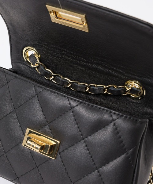 MILOS（ミロス）の「BARNYARDSTORM / MILOS(ミロス) 別注/ キルティングBAG（ショルダーバッグ・レディース・カーキ/ブラック・FREE）」の22枚目の写真