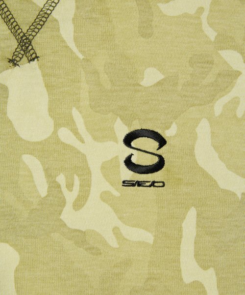 s/e/o(エスイーオー)の「CAMO HOOD LAYERED TEE_LIGHT(Tシャツ/カットソー・レディース・その他・ONE SIZE)」の4枚目の写真