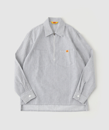 BEN DAVIS(ベンデイビス)Mashup Stripe Half Zip Shirt