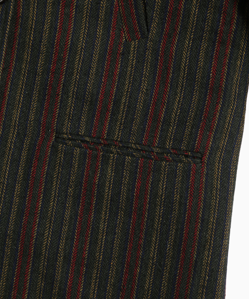 MENASOO(ミナス)の「Striped Classic Long Coat_Green(チェスターコート・レディース・グリーン・1/2)」の21枚目の写真