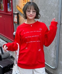 UNDERSTATEMENTs（アンダーステイトメント）の「【ユニセックス】アートデザインプリントスウェット（スウェット）」